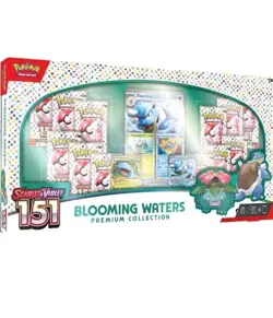 Pokemon TCG Scarlet and Violet 151 Blooming Waters Premium Collection Sealed - Image 1