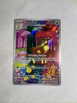 Pokemon TCG Sawsbuck Card 166/162 SV05: Temporal Forces NM Condition - Image 1