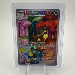 Pokemon TCG Sawsbuck Card 166/162 SV05: Temporal Forces NM Condition - Image 1