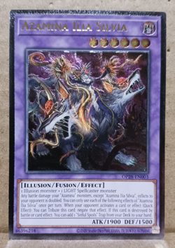 Yu-Gi-Oh Azamina Ilia Silvia Ultimate Rare Card OP28-EN003 NM - Image 1