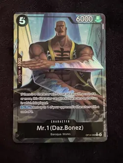OP14-090 Mr.1 Daz.Bones Alt Art One Piece Card Game TCG - Image 1