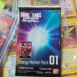 DRAGON BALL CARD GAME FUSION WORLD PROMO PACK ENERGY MARKER PRIZE CARD - Image 1