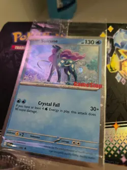 Suicune 026/094 - Cosmos Holo - GameStop Exclusive Promo - SEALED Pokemon Card - Image 1
