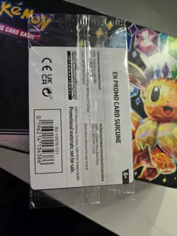 Suicune 026/094 - Cosmos Holo - GameStop Exclusive Promo - SEALED Pokemon Card - Image 2