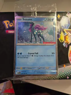 Suicune 026/094 - Cosmos Holo - GameStop Exclusive Promo - SEALED Pokemon Card - Image 3