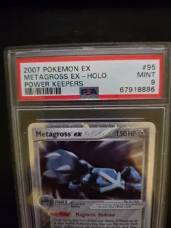 Metagross EX Power Keepers Holo Card 2007 PSA 9 VERY CLEAN - Image 4