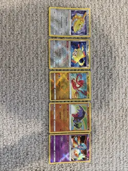 Lot of 5 Pokemon Radiant Cards - Holo Rare - Near Mint - Image 1