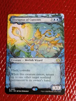 Disruptor of Currents SHOWCASE X1 NM Lorwyn Eclipsed MTG - Image 1