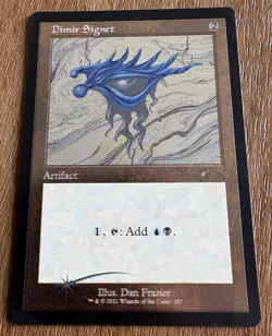 Dimir Signet (Foil Etched) Secret Lair Drop Foil - Image 1