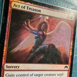 Act of Treason Magic Origins 129/272 Common Foil MP MTG - Image 2