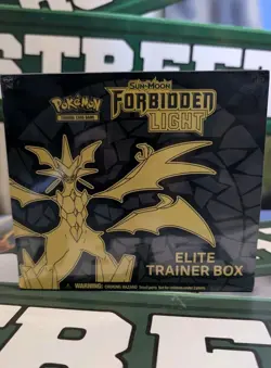 POKEMON TCG SUN & MOON FORBIDDEN LIGHT SEALED ELITE TRAINER BOX ETB - Image 1