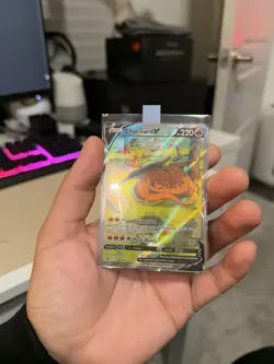 Pokemon Charizard v SWSH260 Sword & Shield Promo And Ninetales 199/197 NM - Image 1