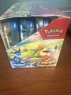 New Sealed POKEMON SCARLET & VIOLET: PRISMATIC EVOLUTIONS MINI TIN BOX - Image 2