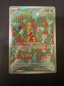 Shuckle Pokemon TCG Mega Evolutions MEG 136/132 Illustration Rare (MINT) - Image 1