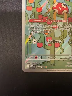 Shuckle Pokemon TCG Mega Evolutions MEG 136/132 Illustration Rare (MINT) - Image 5