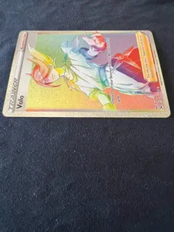 Volo 211/196 Pokemon TCG Sword & Shield Lost Origin Rainbow Secret Rare NM - Image 5