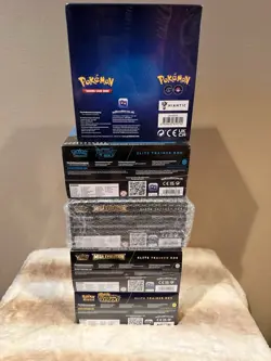 Pokemon TCG Lot Of 5 ETB, GARDEVIOR, Lucario, Surging, VStar Dragonite Blackbolt - Image 5