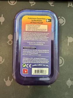 Pokemon - EMPTY - Mini Tin - Kanto Power - Mew & Psyduck - Image 2