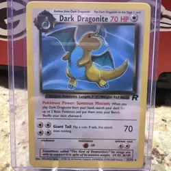 Dark Dragonite 22/82 Team Rocket Rare Pokemon TCG Mint/nm Non Holo - Image 1