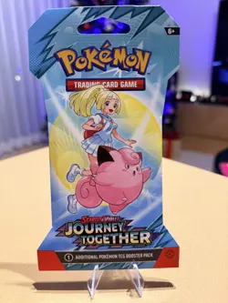 Pokemon SV Journey Together Sleeved Booster Pack x 4 - Full Art Set Sealed - Image 2