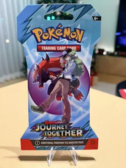 Pokemon SV Journey Together Sleeved Booster Pack x 4 - Full Art Set Sealed - Image 3