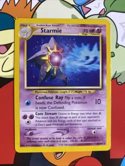 Pokemon TCG - Starmie 25/64 Neo Revolution MP - Image 1