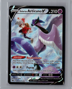 Galarian Articuno V TG16/TG30 - Pokemon TCG Astral Radiance Trainer Gallery NM - Image 1
