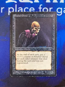 MTG Khabal Ghoul Arabian Nights Moderately Played Magic the Gathering - Image 1