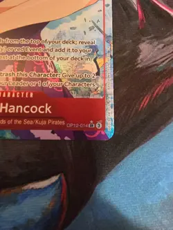 One Piece Legacy of the Master Boa Hancock OP12-014 Alternate Alt Art Super Rare - Image 4