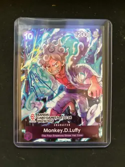Monkey.D.Luffy (041) (BANDAI CARD GAMES Fest 23-24 World Tour) P-041 One Piece - Image 1
