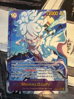 MONKEY D LUFFY - One Piece TCG OP05-119 - ALT ART Sec - Premium Booster PRB01 - Image 1