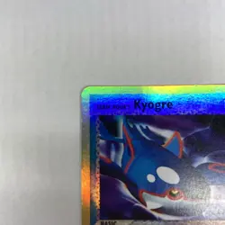 Pokemon TCG Team Aqua's Kyogre EX Team Magma vs Team Aqua Reverse Holo Card 3/95 - Image 3