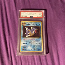 Pokemon Dark Gyarados Holo Japanese Team Rocket #130 Holo PSA 9 MINT - Image 1
