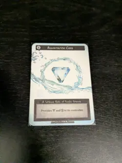 Aquamarine Core Sorcery Contested Realm NM Beta - Image 1