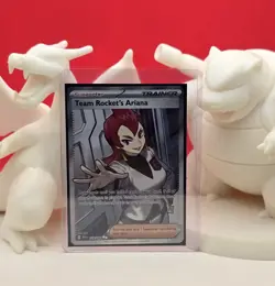 Pokemon TCG Team Rockets Ariana Destined Rivals Full Art English Card 224/182 - Image 1