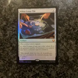 White Lotus Tile Foil TLA #262 - MTG Avatar the Last Airbender Mythic Near Mint - Image 1