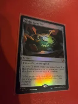 1x - White Lotus Tile - FOIL - Avatar: The Last Airbender - NM MTG - Image 1