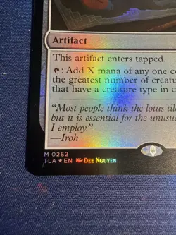 1x - White Lotus Tile - FOIL - Avatar: The Last Airbender - NM MTG - Image 2