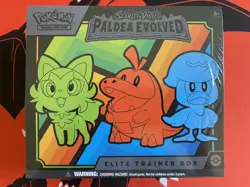 Paldea Evolved Elite Trainer Box ETB Sealed Scarlet Violet Pokemon TCG Brand New - Image 1