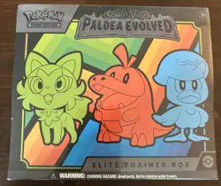 Pokemon TCG Scarlet & Violet - Paldea Evolved Elite Trainer Box - New/Sealed ETB - Image 1