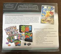 Pokemon TCG Scarlet & Violet - Paldea Evolved Elite Trainer Box - New/Sealed ETB - Image 2