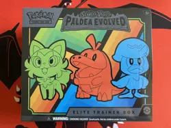 Paldea Evolved Elite Trainer Box ETB Sealed Scarlet Violet Pokemon TCG Brand New - Image 1
