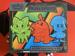 Paldea Evolved Elite Trainer Box ETB Sealed Scarlet Violet Pokemon TCG Brand New - Image 1