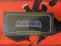 Paldea Evolved Elite Trainer Box ETB Sealed Scarlet Violet Pokemon TCG Brand New - Image 5