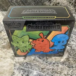 Pokemon TCG Scarlet & Violet Paldea Evolved ETB Elite Trainer Box, New Sealed - Image 1