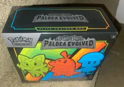 Pokemon TCG Scarlet & Violet Paldea Evolved ETB Elite Trainer Box New Sealed - Image 1