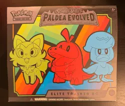 Pokemon TCG Scarlet & Violet Paldea Evolved ETB Elite Trainer Box, New Sealed - Image 1