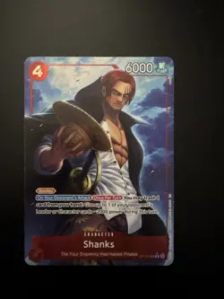 One Piece Cards Game - Shanks (Alt Art) OP12-008 R Legacy of the Master English - Image 1