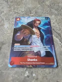 One Piece Cards Game - Shanks (Alt Art) OP12-008 R Legacy of the Master English - Image 2