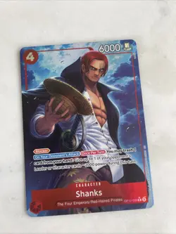 One Piece Cards Game - Shanks (Alt Art) OP12-008 R Legacy of the Master English - Image 1